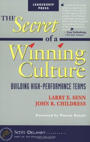 Cover for The Secret of  a Winning Culture