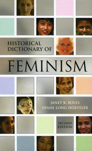 Cover for Historical dictionary of feminism