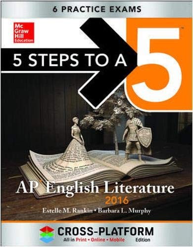 Cover for 5 Steps to a 5 AP English Literature 2016, Cross-Platform Edition