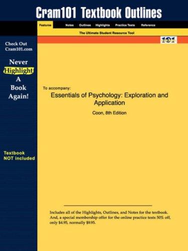 Cover for Essentials of Psychology