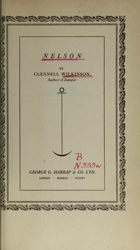 Cover for Nelson