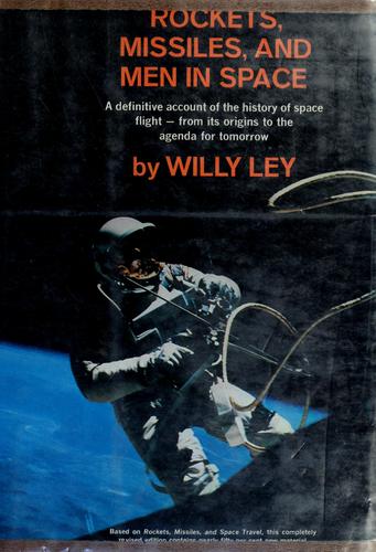 Cover for Rockets, missiles, and men in space.
