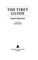 Cover for The Tibet guide