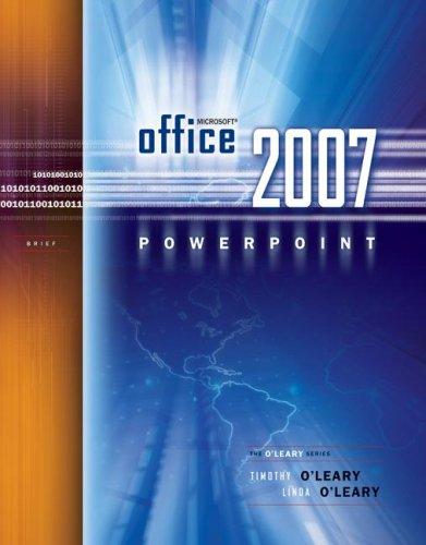 Cover for Microsoft Office PowerPoint 2007 Brief (O'Leary Series)