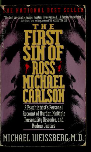 Cover for The first sin of Ross Michael Carlson