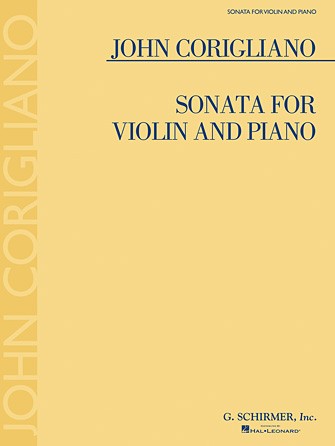 Cover for Sonata for Violin and Piano