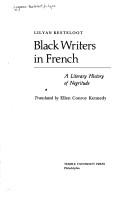 Cover for Black writers in French