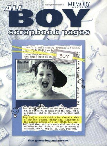 Cover for All-Boy Scrapbook Pages