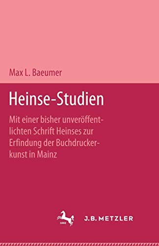 Cover for Heinse-Studien