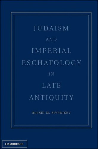 Cover for Judaism and imperial eschatology in late antiquity