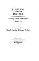 Cover for Puritans among the Indians