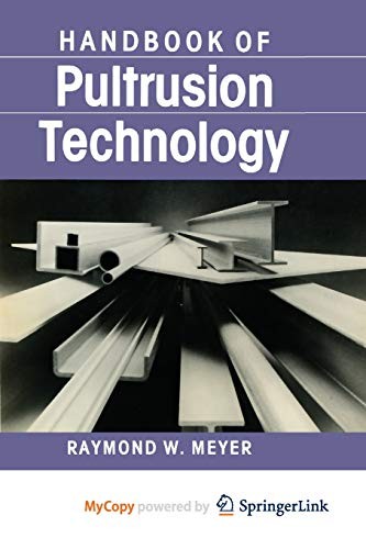Cover for Handbook of Pultrusion Technology
