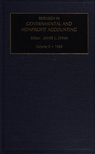 Cover for Research in governmental and non-profit accounting
