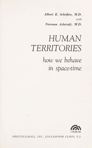 Cover for Human territories