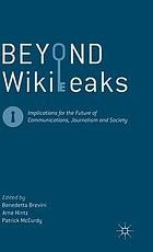Cover for Beyond WikiLeaks