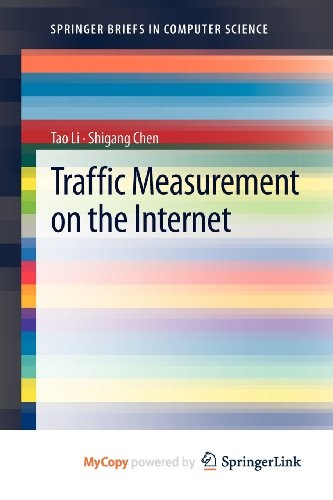 Cover for Traffic Measurement on the Internet