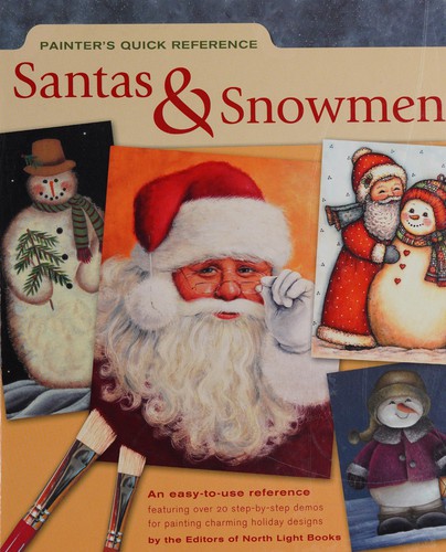 Cover for Santas & Snowmen (Painter's Quick Reference)