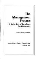 Cover for The Management Process