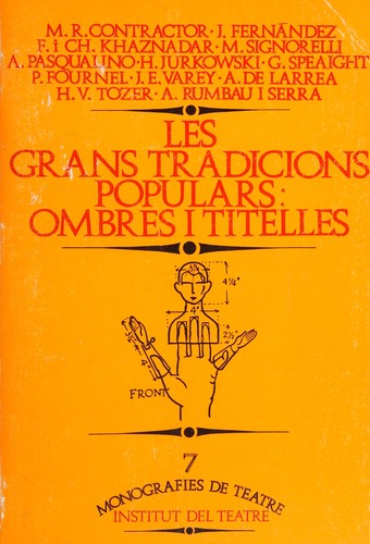 Cover for Les Grans tradicions populars, ombres i titelles