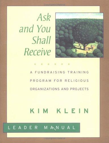 Cover for Ask and You Shall Receive, Includes Leader and Participant's Manual