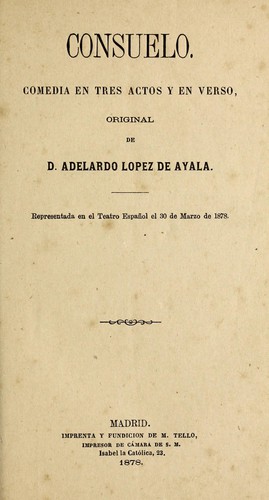 Cover for Consuelo