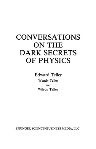 Cover for Conversations on the Dark Secrets of Physics