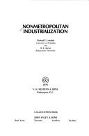 Cover for Nonmetropolitan industrialization