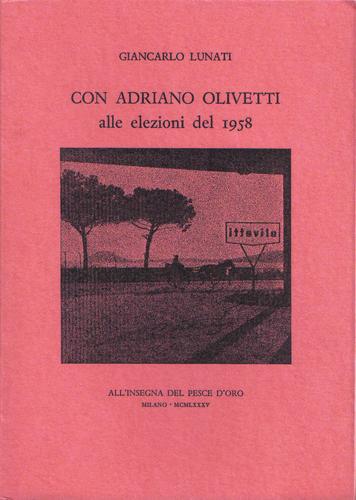 Cover for Con Adriano Olivetti alle elezioni del 1958