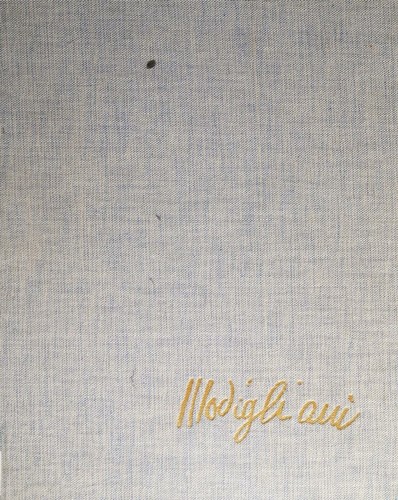 Cover for Amedeo Modigliani (The Library of great painters)
