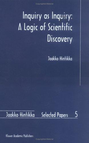 Cover for Inquiry as inquiry