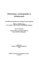 Cover for Halieutique, océanographie et télédétection