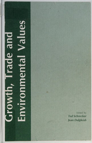 Cover for Growth, trade and environmental values