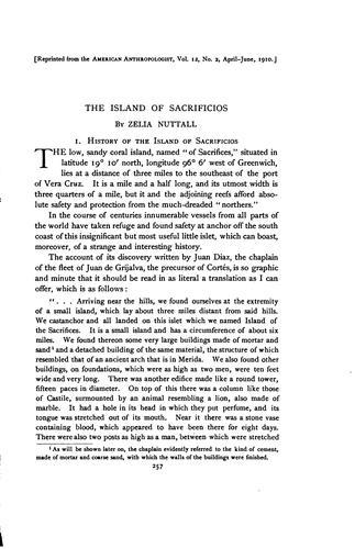 Cover for The Island of Sacrificios
