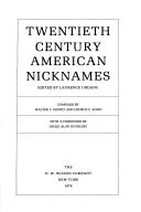 Cover for Twentieth century American nicknames