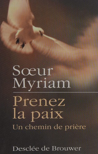 Cover for Prenez la paix