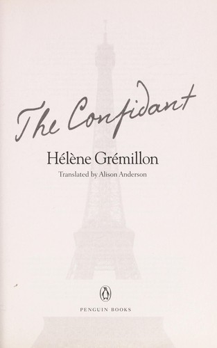 Cover for The confidant