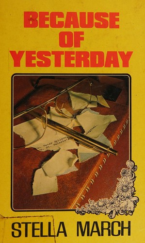 Cover for Because of yesterday