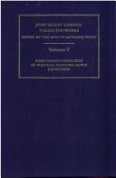 Cover for John Elliot Cairnes