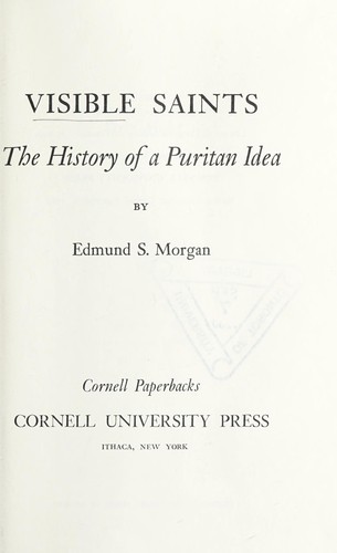 Cover for Visible saints