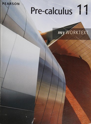 Cover for Pre-Calculus 11 Worktext