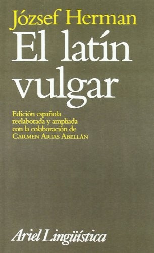 Cover for El latín vulgar