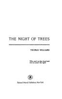Cover for The night of trees