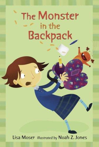 Cover for The monster in the backpack