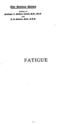 Cover for Fatigue