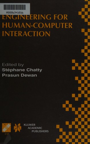 Cover for Engineering for human-computer interaction