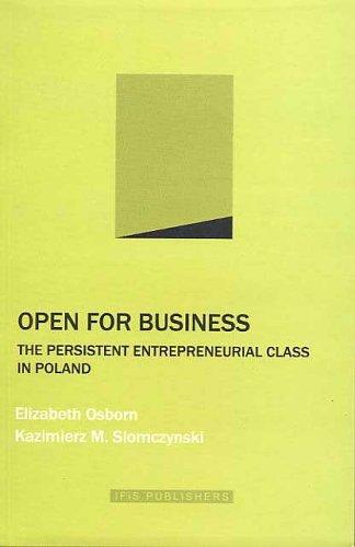 Cover for Open for Business