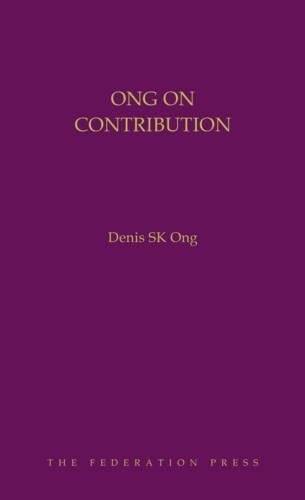 Cover for Ong on Contribution