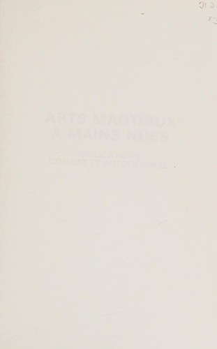 Cover for Arts martiaux à mains nues