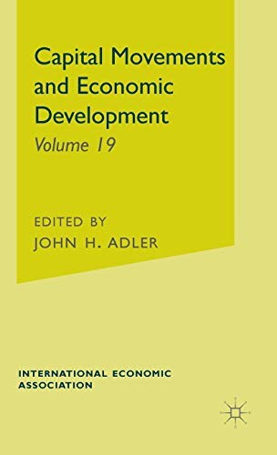 Cover for Capital Movements and Economic Development