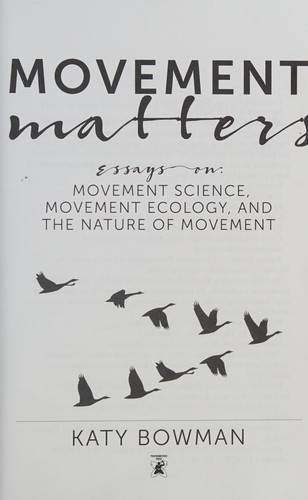 Cover for Movement matters